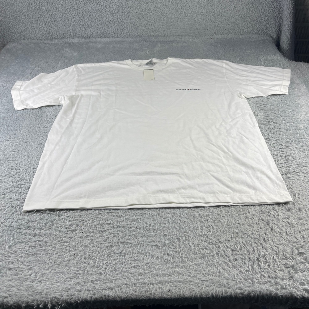 Tommy Hilfiger Mens White Graphic T-Shirt XXL NWT Dictionary Definition Cotton